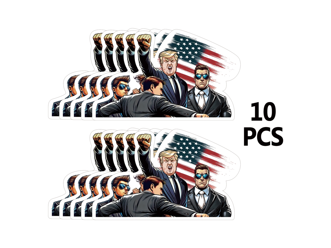 Pegatina con imagen de Trump para decoración