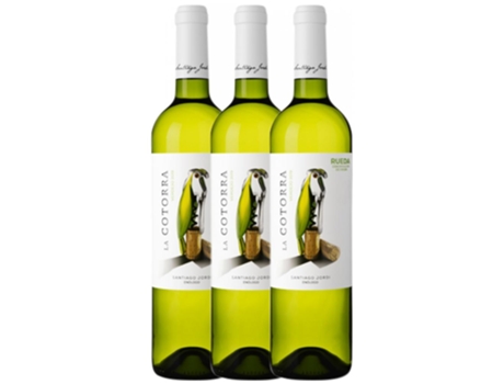 Vino SANTIAGO JORDI Santiago Jordi La Cotorra Verdejo Rueda Joven (1.5 L - 3 unidades)