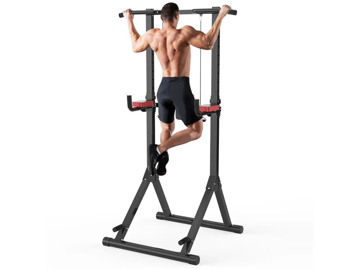 Power Tower BOTIFLY Barra de dominadas ajustable en altura Musculación Para entrenar en casa