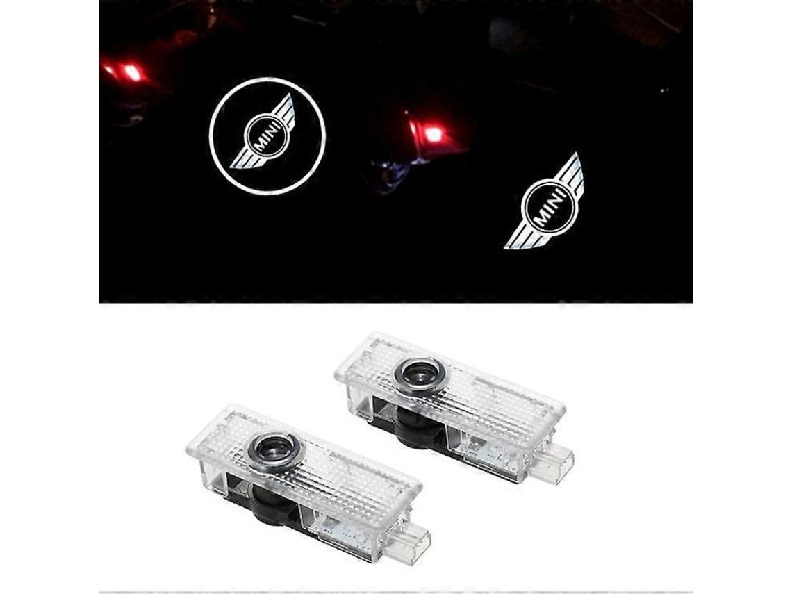 Piezas Mini Cooper: Luz Bienvenida Proyección Adaptada Luz Puerta Decorativa Láser Led