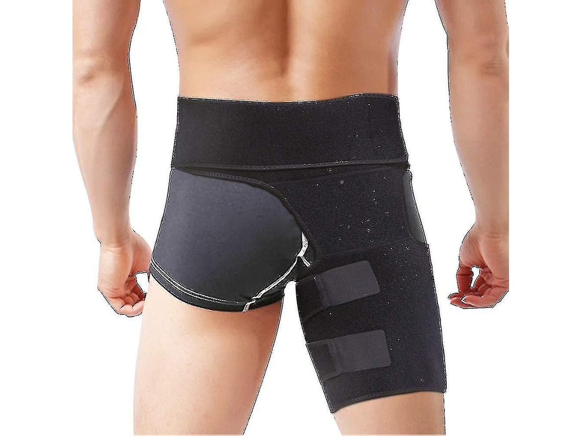 Faja De Cintura E Coxa Para Alivio De Dores, Suporte Para Torções, Tendinite E Reabilitação Esportiva