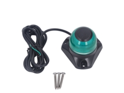 2026-luz De Navegación Led Para Barco Ip67 Impermeable Antirreflejo Plegable Proa Verde 2nm 10‑30v 3w 101lm