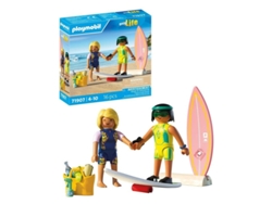 Playmobil My Life Pequeña Escuela De Surf 71907 P25playmobil
