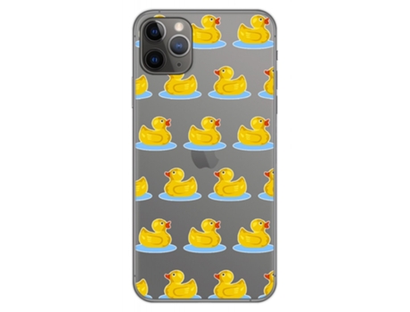 Carcasa iPhone 11 Pro Max (6.5) TUMUNDOSMARTPHONE Dibujos Transparente Multicolor