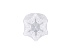 Molde para colgante de copo de nieve estilo cristal DIY 04