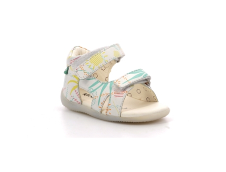 Sandalias de Bebé KICKERS Binsia Blanco (27)