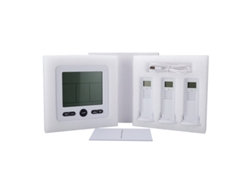 Termohigrómetro Digital Inalámbrico Para Interiores Y Exteriores Con Sensor Remoto, Retroiluminación Y Función De Calibración De Alarm