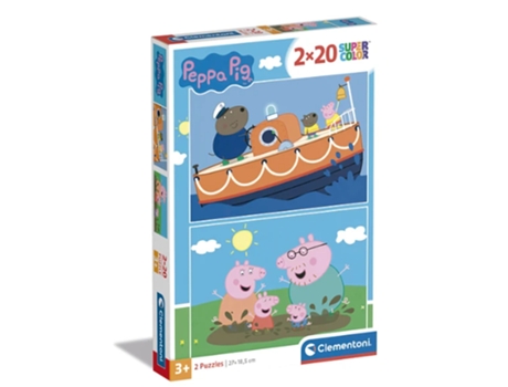 Puzzle 2X20 Peppa Pig Cle24797 CLEMENTONI