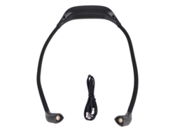 2026-luz De Lectura Led Portátil Colgante En El Cuello Recargable Por Usb Para Lectura Y Reparación Negro