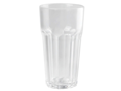 Vaso Acrílico Octogonal Transparente De 350 Ml Para Vino, Cerveza, Whisky, Bar, Karaoke Y Uso Doméstico.