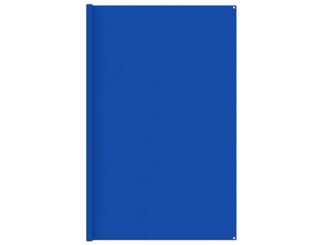 vidaXL Alfombra para tienda de campaña HDPE azul 300x500 cm