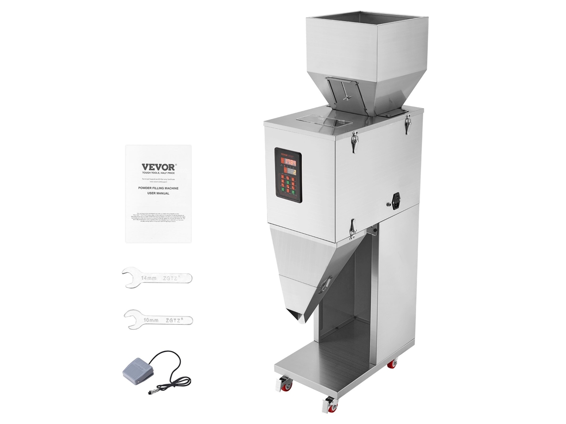 Vevor Máquina De Pesaje De Llenado De Partículas Automáticas 20-5000 G