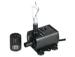 Bomba y filtro sumergibles para fuente de bajo consumo energético para un flujo de agua limpio y un rendimiento eficiente