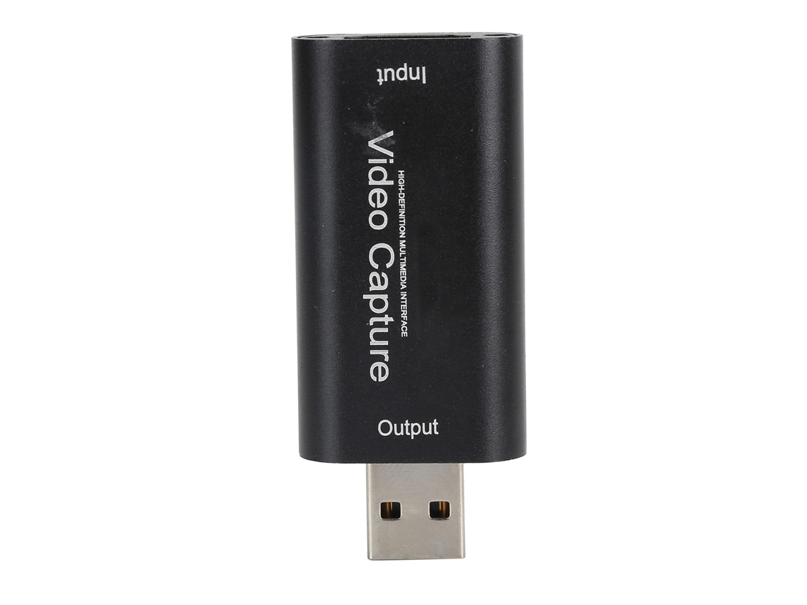 Tarjeta De Captura De Vídeo Y Audio Usb 2.0 De Alta Definición 1080p A 30 Hz Para Grabación Y Transmisión En Directo.