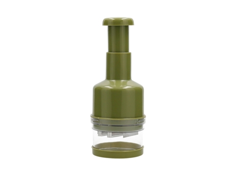 Picadora QUID Naturalia Manual Verde Metal 8,2 x 23 cm