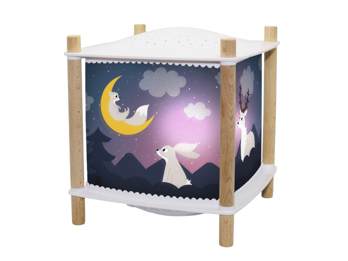 Luz Quitamiedos TROUSSELIER (Madera - Azul - 16 x 16 x 16 cm)