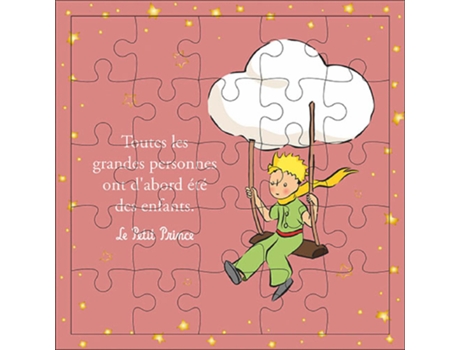 Tarjeta puzzle nube KIUB Le Petit Prince