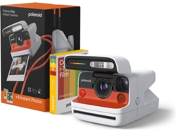 Cámara Fotográfica POLAROID Flip (Película 8 fotos - Blanco)
