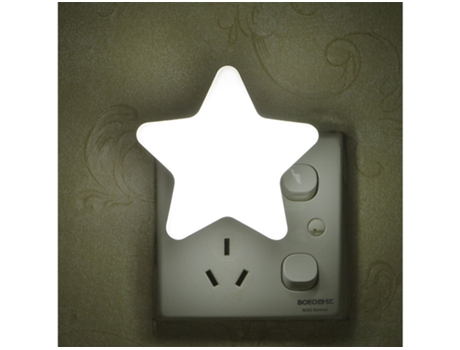 Luz Led De Cabecera Mini Linda Lámpara De Cabecera Con Sensor Automático Para Pared, Color Blanco KH2023
