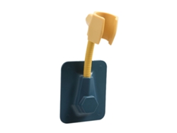 2026-soporte Para Ducha Universal Ajustable 360 Grados Con Adhesivo Fuerte Flexible Impermeable Para Ducha De Mano
