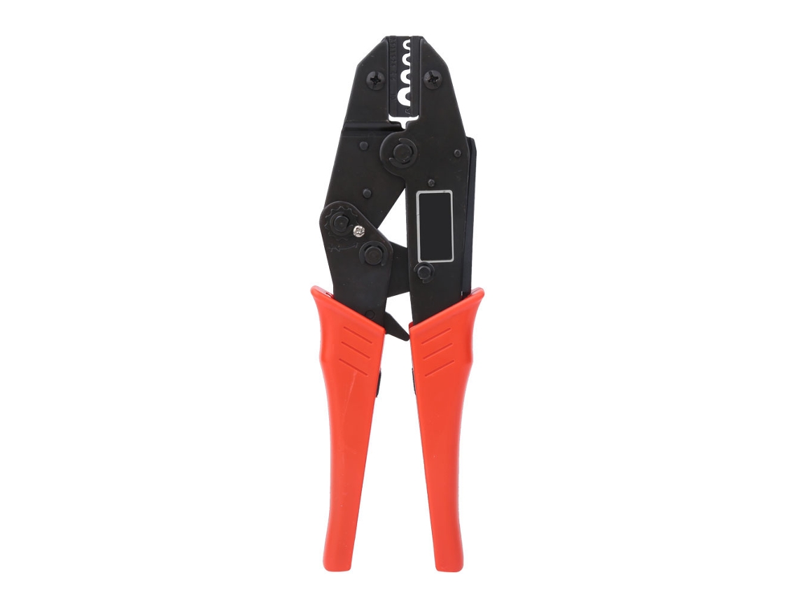 Herramienta De Crimpado Hs-10a De 0,5-10 Mm² Y Calibre 20-7 Awg Para Terminales Desnudos Y Preaislados.