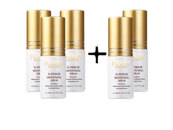 Suero Super Blanqueador Ailke, Hidratación Profunda, Reduce Manchas Oscuras, 5 Frascos de Suero Original
