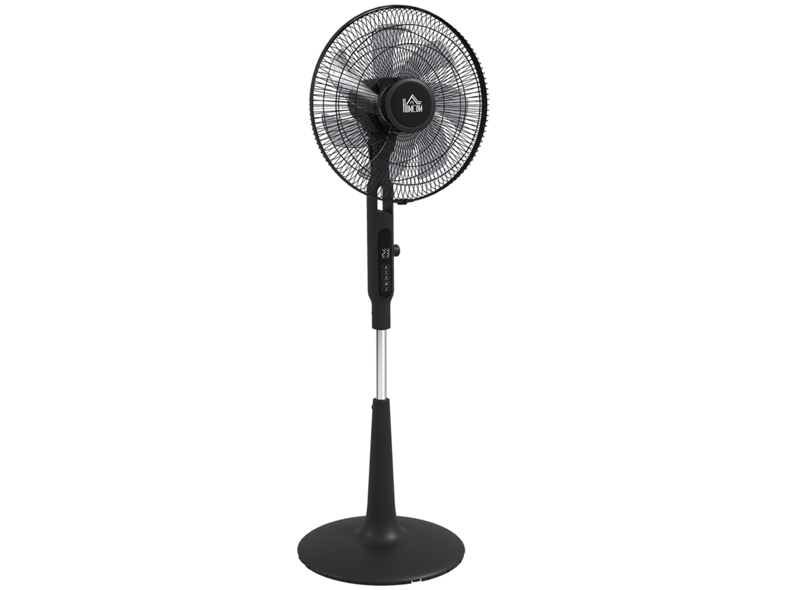 Ventilador De Pedestal, Ø42cm, 40w, 3 Modos, 28 Velocidades, Antimosquitos, Altura Regulable, Oscilación 75°, Negro