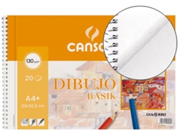 Basik Bloc Dibujo Din-A4 Espiral 23 X 32,5 cm 20 Hojas Microperforado Precio Uni. Venta Múltiplos 10