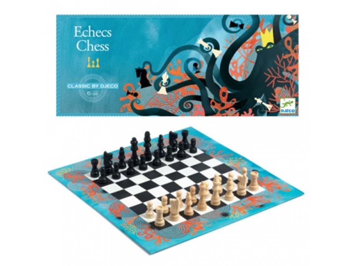 Juego de Ajedrez DJECO  (Edad Mínima Recomendada: 6 años)