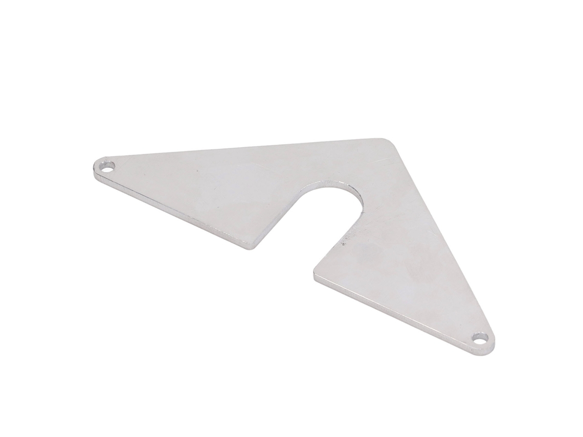 Placa de montaje de boquilla de manguera de aluminio y acero inoxidable para jardín y hogar