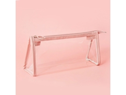 (rosa) Lindo Estuche Para Lápices, Con Cremallera, Útiles Escolares, Caja De Cartón, Papelería, Adorable