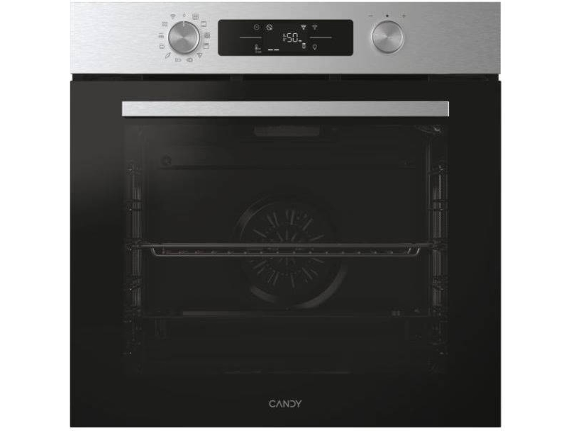 Horno CANDY CA6 N3B3HTX (78 L - 59,5 cm - Hidrolítico - Inox)