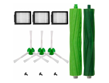 Kit de filtros e escovas de reposição para irobot roomba série e5 e6 i7