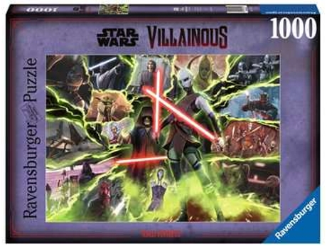 Puzzle RAVENSBURGER Asajj Ventress rompecabezas 1000 pieza(s) Televisión/películas