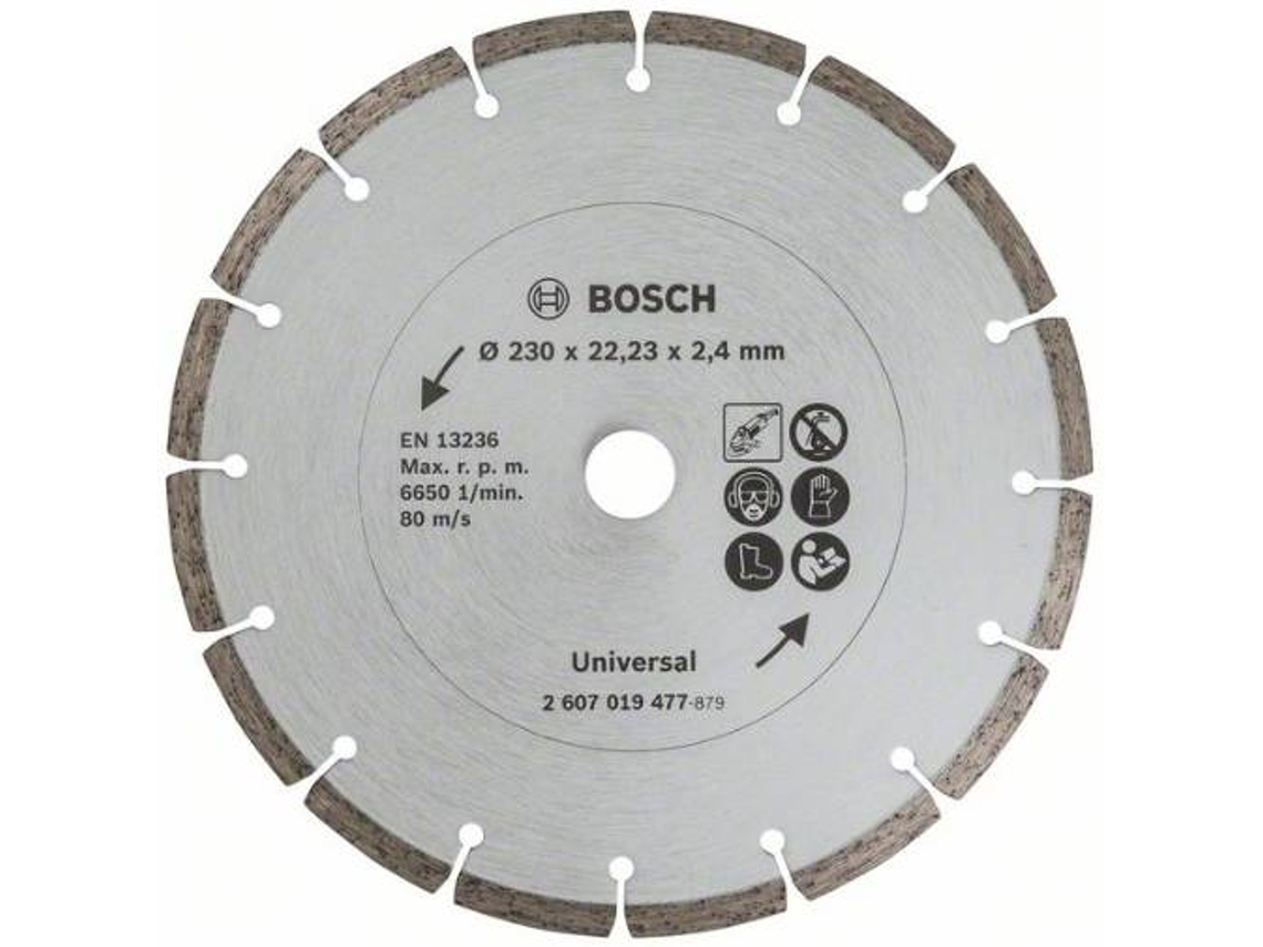 Disco de Corte de Diamante BOSCH para Materiales de Construcción - 230 mm