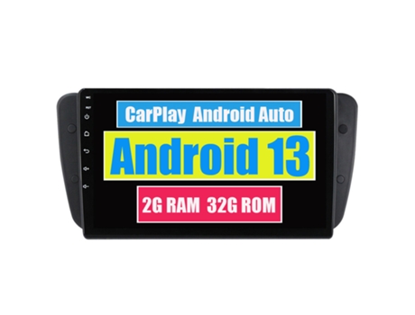 Autoradio Multimedia ROVERONE para Seat Ibiza 6J IV 4 2008 - 2015 CarPlay Android Coche Radio Bluetooth Navegación