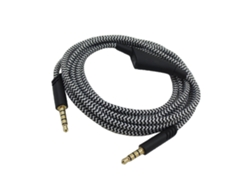 Cable XLR macho a hembra balanceado y duradero con cancelación de ruido.