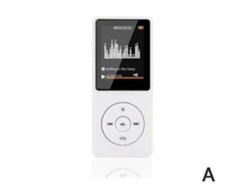 Reproductor MP3 portátil con Bluetooth, radio FM, MP4, grabadora externa ultrafina, bolígrafo blanco Saisiyiky Facpoet