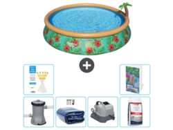 Bestway Piscina Bestway Fast Set Redonda - 457x84 Cm - 7-peças S329