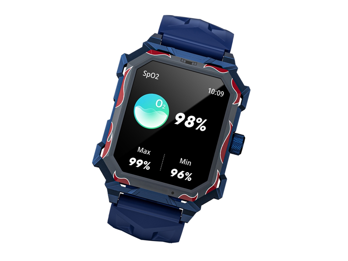 Pulsera Inteligente Rastreador De Fitness Monitor De Salud Reloj Inteligente Bt Resistente Al Agua De 1.96 Pulgadas