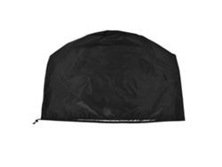 Funda impermeable para parrilla de gas grande (70 x 70 x 70 cm), color gris y negro