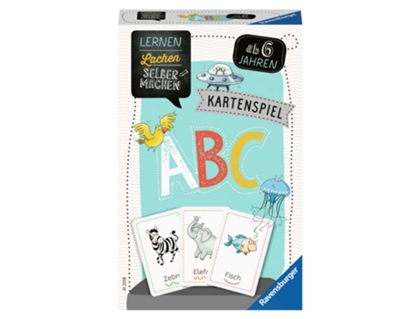 Juego De Cartas RAVENSBURGER ABC (6 anos)