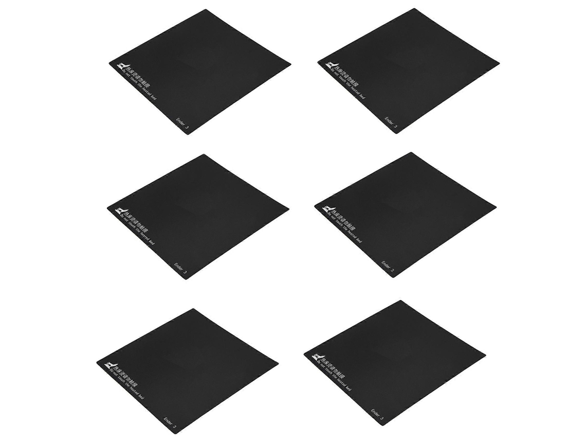 6x 3d Printer Accessories 235x235mm Hot Bed Platform Sticker Adapted For Ender-2 Ender-3