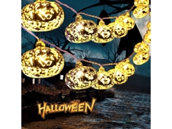 Luces De Halloween, Control Remoto A Pilas 2,5 M, 20 Luces, Decoración Para Festivales De Halloween.