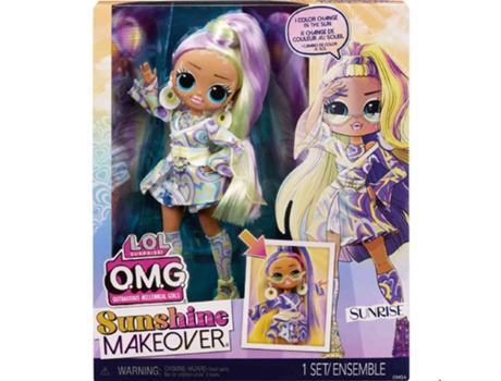 Muñeco L.O.L . Surprise Omg Sunshine Makeover Sunrise (Edad Mínima Recomendada: 3años)