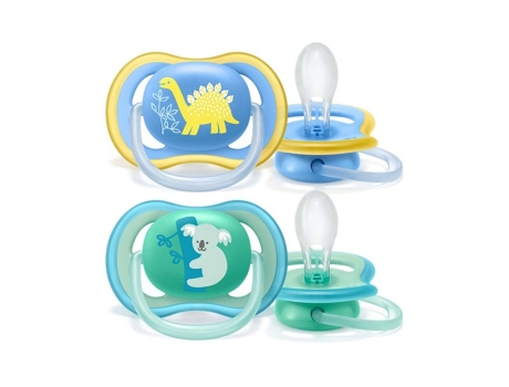 Pack 2 Chupetes PHILIPS AVENT 18m+ Ultra Air Chico