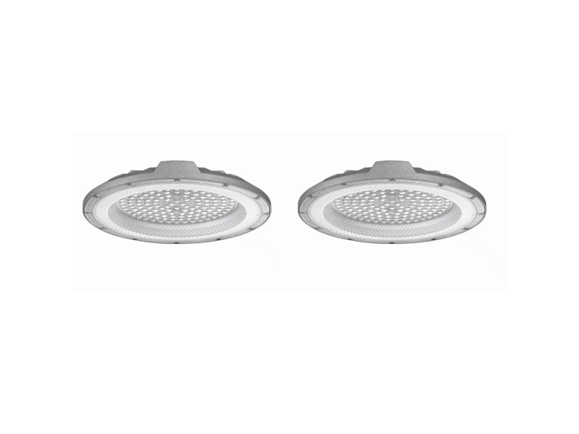 Pack 2x Campana LED UFO DOB 200W 6000K IP65 PF 0,95 6KV JANDEI