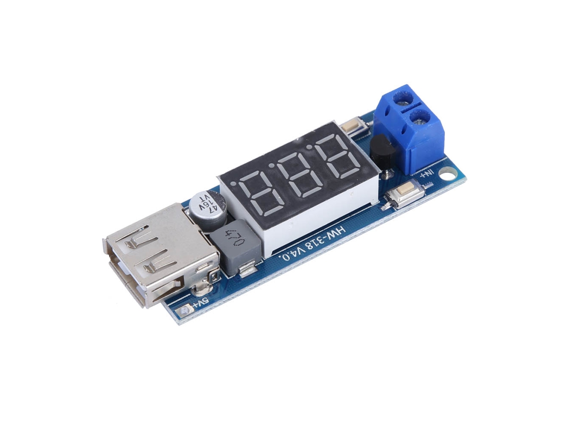 2026velora-Módulo De Alimentação Dc-dc Step-down 12v Para 5v 3a Regulador De Voltaje Fuente De Poder