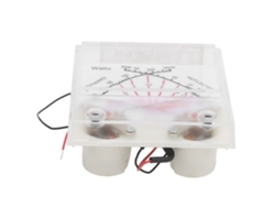 Medidor De Potencia Swr/watt De Doble Aguja De 60/300 W Con Panel Iluminado Para Transmisor.
