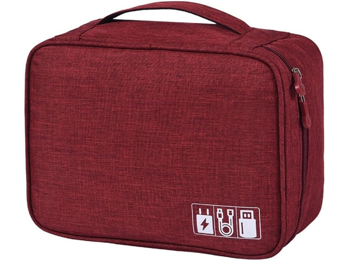 Bolsa De Almacenamiento De Cables De 2 Piezas, Organizador Electrónico Digital Impermeable